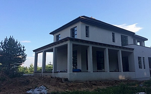 Дом из газобетона площадью 120 кв.м Дом из газобетона площадью 120 кв.м