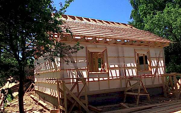 Каркасный дом 100 кв.м Каркасный дом 100 кв.м