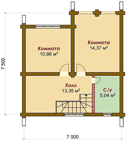 Планировка первого этажа