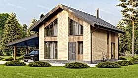 Проект дома Gleden A-1 Проект дома Gleden A-1 Gleden A-1