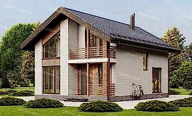 Проект дома Gleden A-2 Gleden A-2