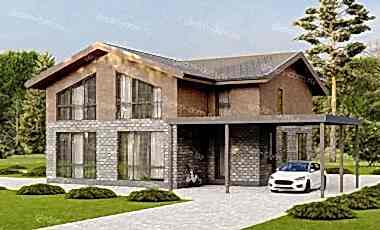 Проект дома Gleden A-3 Gleden A-3