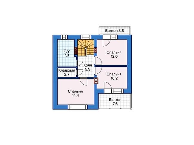 Планировка мансарды