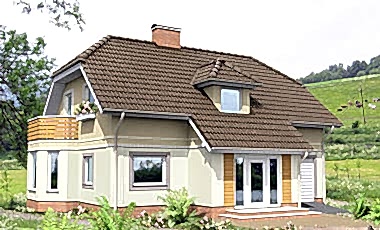 Проект дома из кирпича Адмирал 28 Адмирал 28