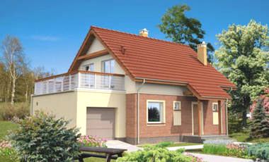 Проект дома из кирпича Адмирал 33 Адмирал 33