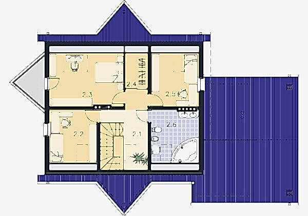 Планировка мансарды