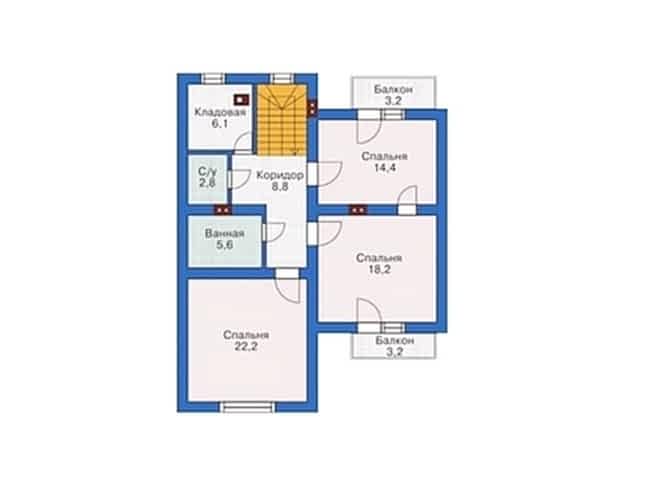 Планировка мансарды