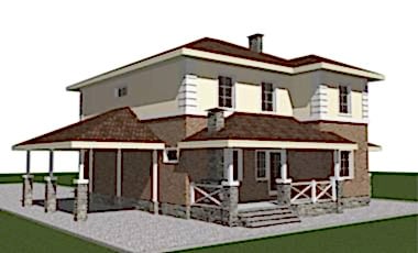 Проект дома Адмирал 110 Адмирал 110