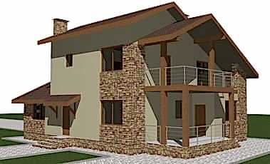 Проект дома Абсолют 111 Абсолют 111