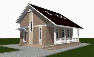 Проект дома Адмирал 124 Адмирал 124