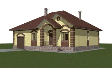 Проект дома Абсолют 136 Абсолют 136