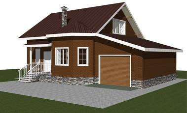 Проект дома Абсолют 139 Абсолют 139