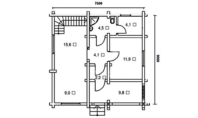 Планировка первого этажа