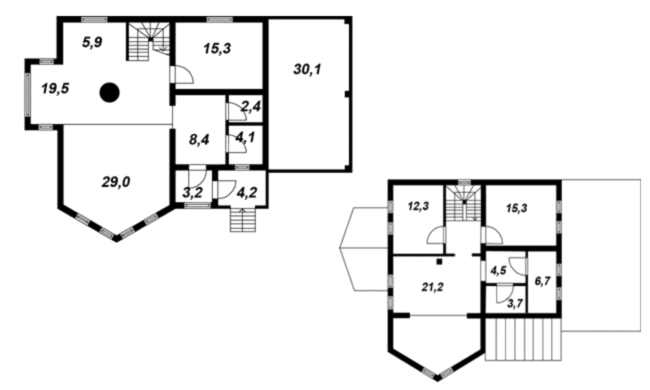 Планировка первого этажа