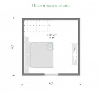 Планировка мансарды