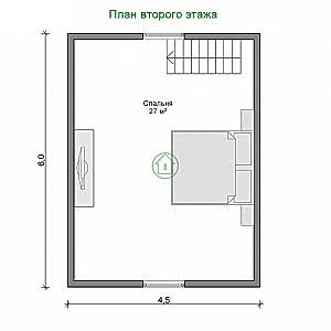 Планировка мансарды