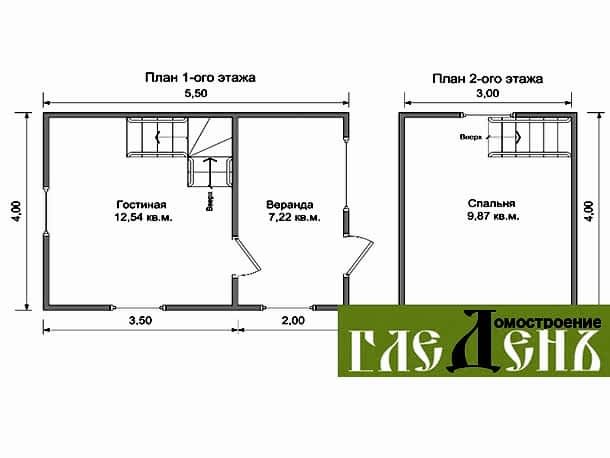 Планировка первого этажа