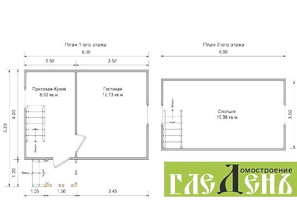 Планировка первого этажа