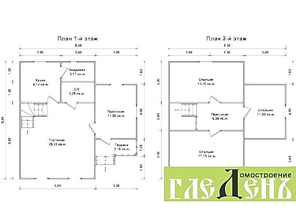 Планировка первого этажа