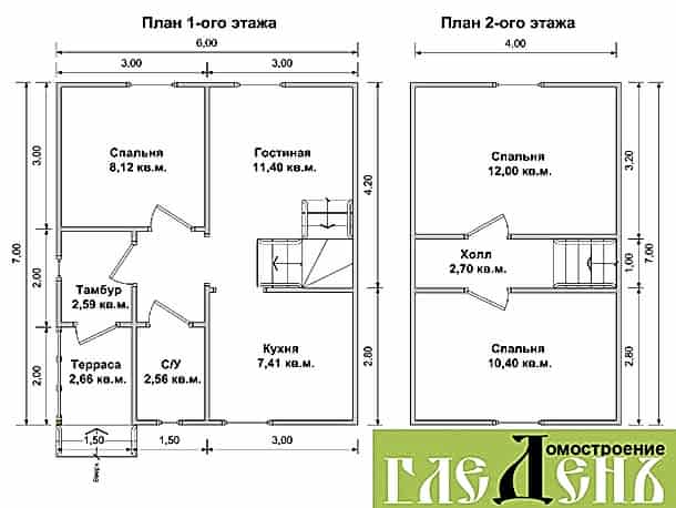 Планировка первого этажа