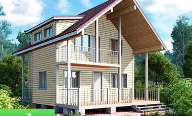 Проект дома Капрал 86 Капрал 86