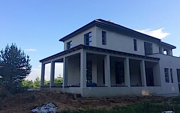 Дом из газобетона площадью 120 кв.м