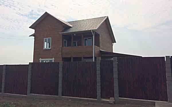 Каркасный дом площадью 167 кв.м