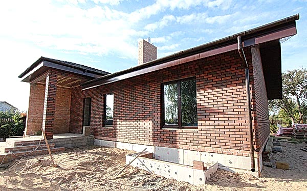 Дом из газобетонных блоков