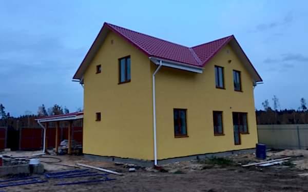 Дом из газобетона площадью 150 кв.м