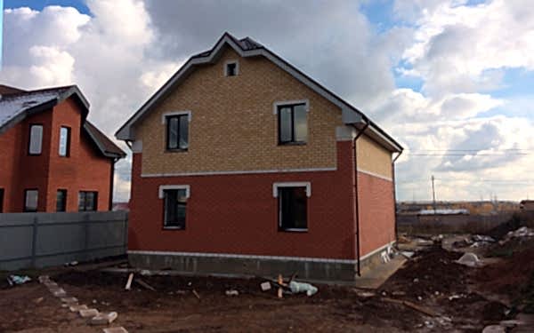 Дом из газобетона площадью 126 кв.м