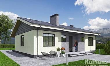 Проект дома из газобетона Адмирал 151 Адмирал 151