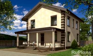 Проект дома из газобетона Адмирал 170 Адмирал 170