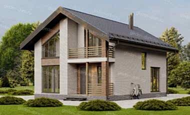 Проект дома Gleden A-2 Gleden A-2