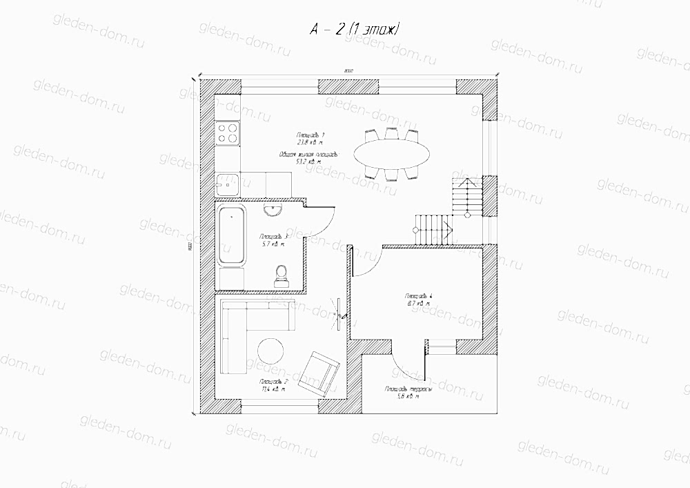 Планировка первого этажа