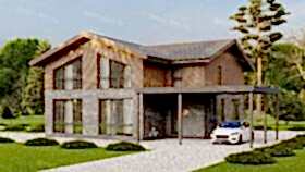 Проект дома Gleden A-3 Gleden A-3