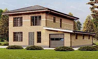 Проект дома Gleden L-1 Gleden L-1