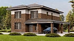 Проект дома Gleden L-2 Gleden L-2