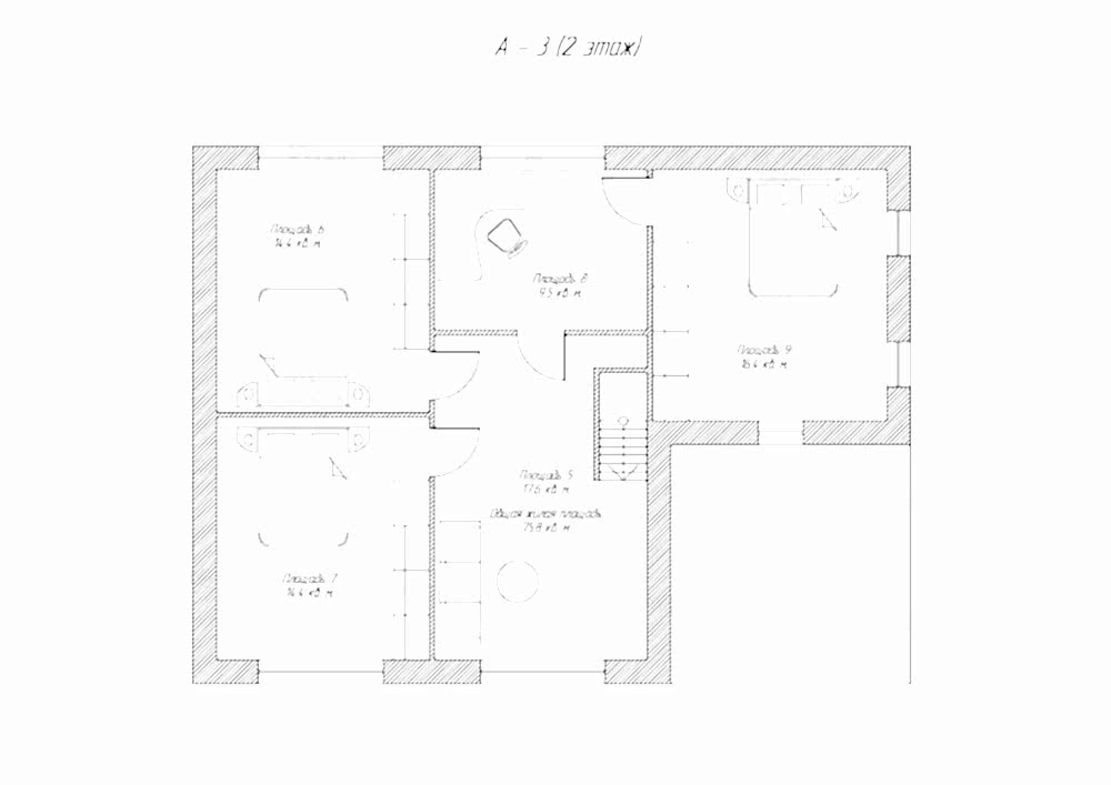 Планировка второго этажа