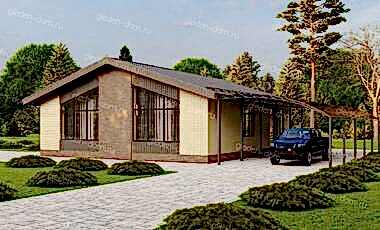 Проект дома Gleden RA-1 Gleden RA-1