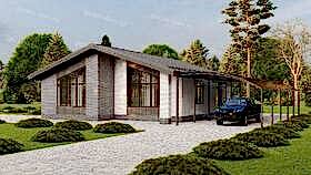 Проект дома Gleden RA-2 Gleden RA-2